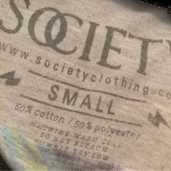 SOCIETY 3/4 SLEEVE TEE - Picture 2 of 2